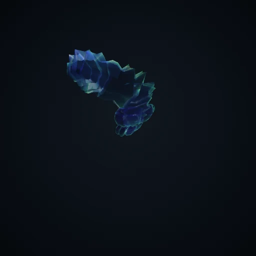The same genome with only the curl gene changed